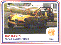 JH racing card